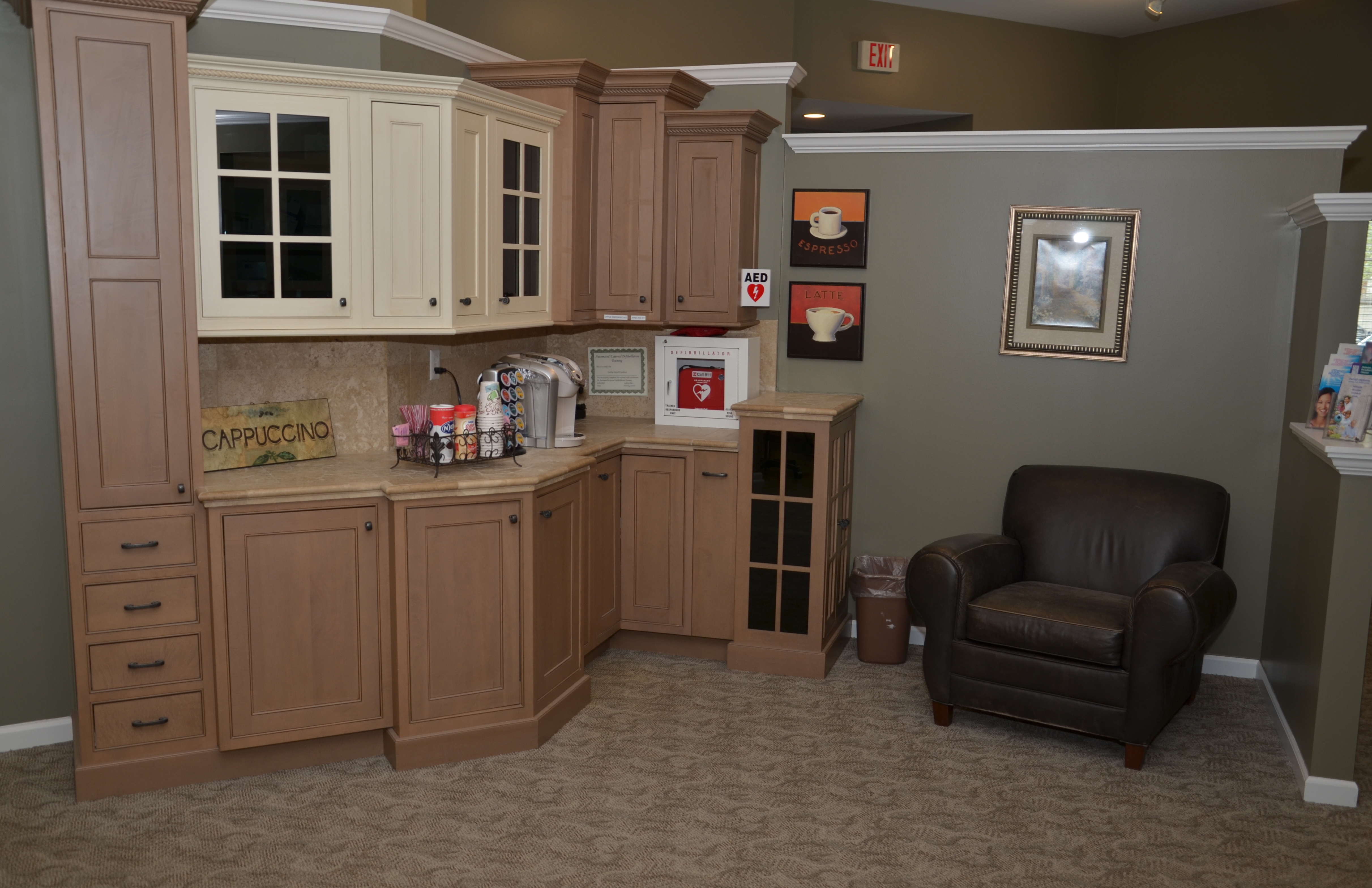 Sterling Dental Excellence coffee and tea bar
